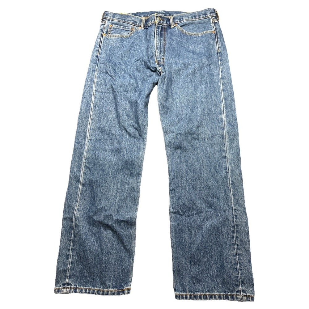 Levi's 505 mens Jeans Size 36x30 Blue Levis Denim